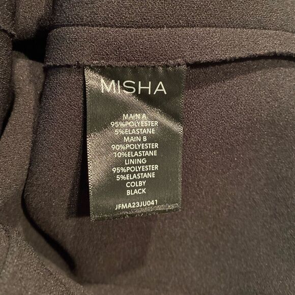 MISHA Bodice Black Jumpsuit - Picture 15 of 16